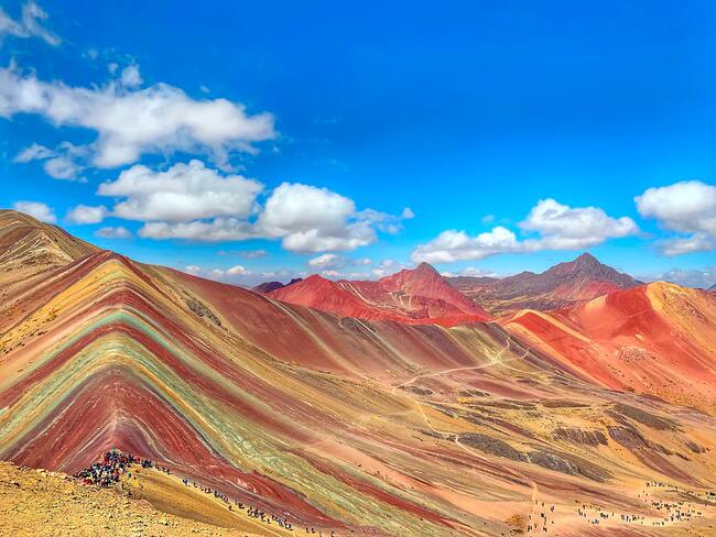 Montaña de los siete colores (Foto vía Getty Images)