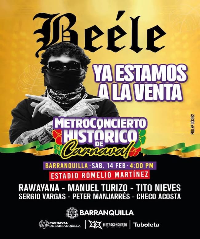 CARANAVAL DE BARRANQUILLA METROCONCIERTO CORTESIA SANDRA DIAZ