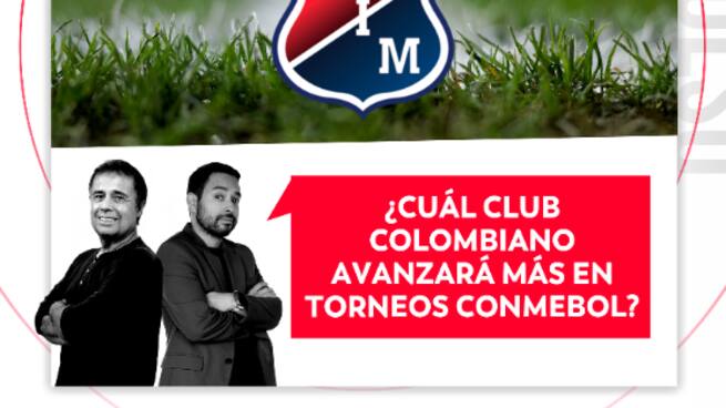 ¿Cuál club colombiano avanzará más en torneos Conmebol? El Pulso del Fútbol, 13 de marzo de 2026