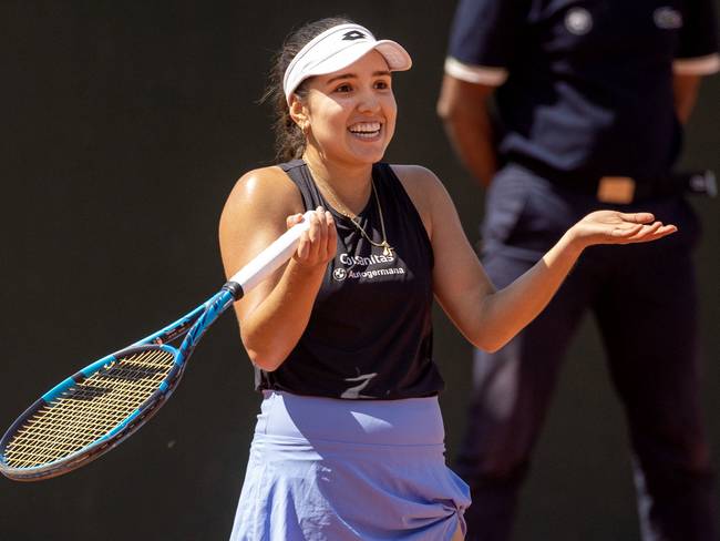 María Camila Osorio quedó eliminada de Roland Garros. (Photo by Tim Clayton/Corbis via Getty Images)