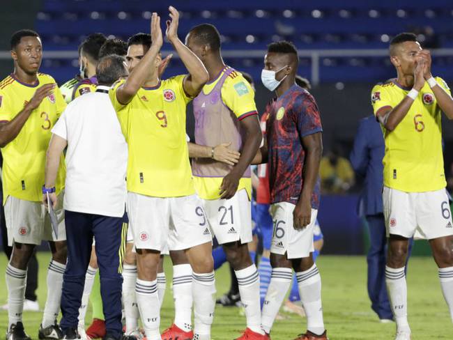Selección Colombia en Asunción en Eliminatorias a Catar 2022