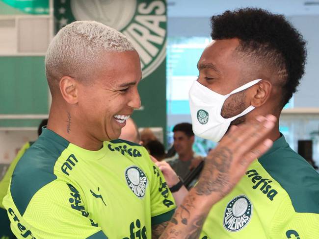Deyverson y Miguel Borja en Palmeiras 2021