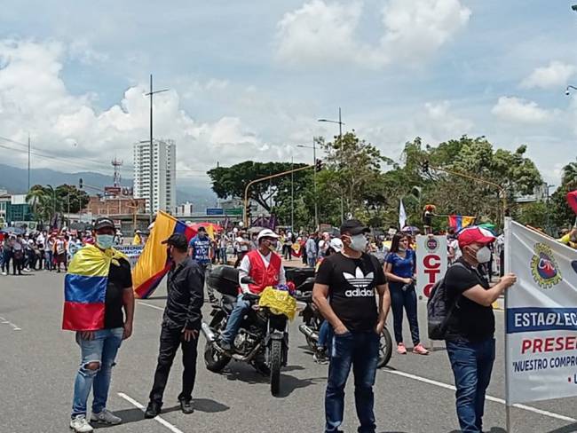 Hoy habrá dos movilizaciones en Bucaramanga