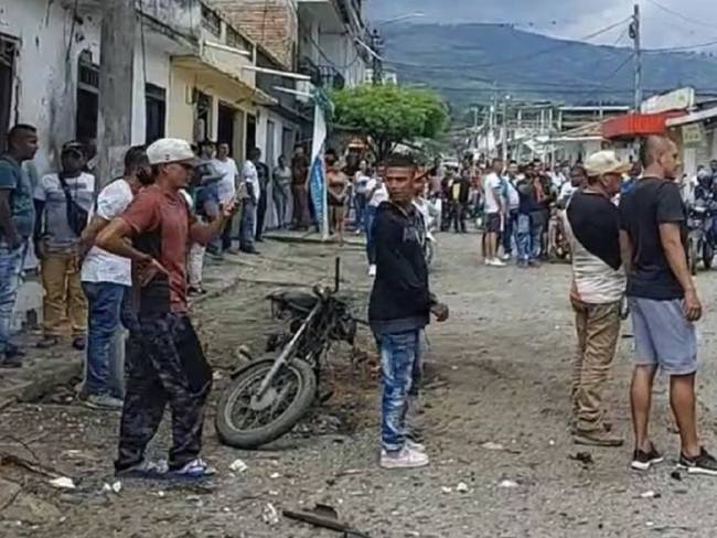 En la zona norte del departamento del Cauca fue activada una motocicleta cargada con explosivos.