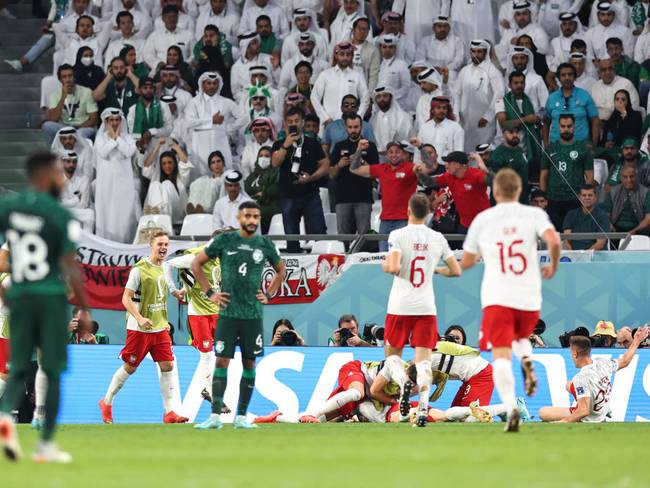 Polonia vs. Arabia Saudita (Photo by Robbie Jay Barratt - AMA/Getty Images)