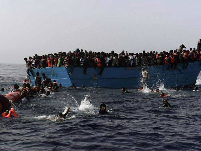 ONU exige a la Unión Europea reanudar rescates en el mar Mediterraneo