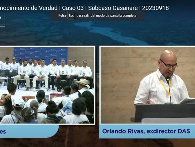 Orlando Rivas - Exdirector del extinto DAS, seccional Casanare
