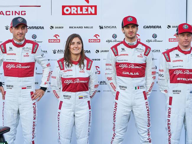 Tatiana Calderón continuará como piloto de pruebas de Alfa Romeo