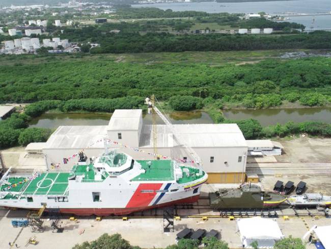 Las nuevas embarcaciones son el buque de investigación ARC Simón Bolívar, el bote Arcángel y una patrullera de apoyo fluvial