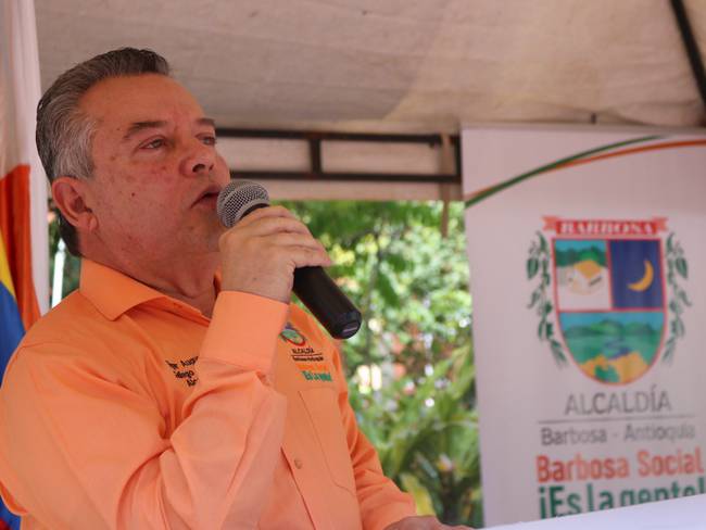 Édgar Augusto Gallego, alcalde de Barbosa. Foto: cortesía.