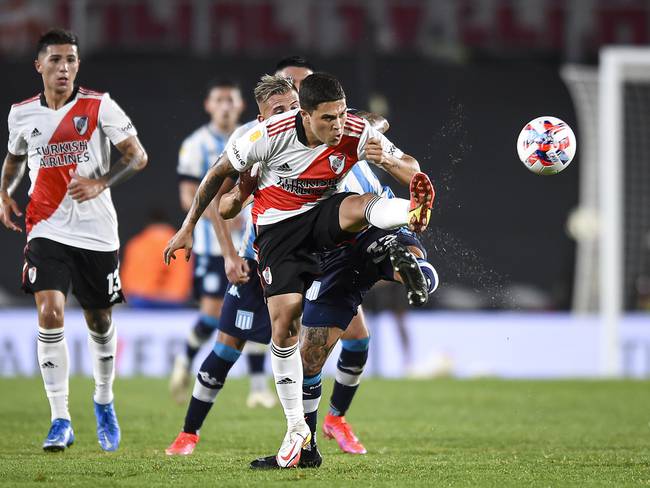 Juan Fernando Quintero en su paso por el River Plate