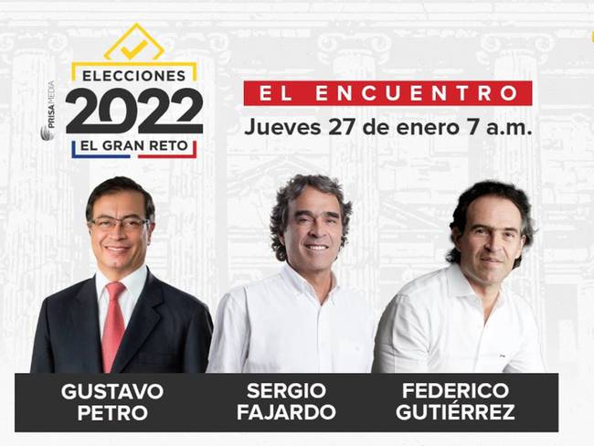 Elecciones 2022: Primer debate presidencial en Prisa Media