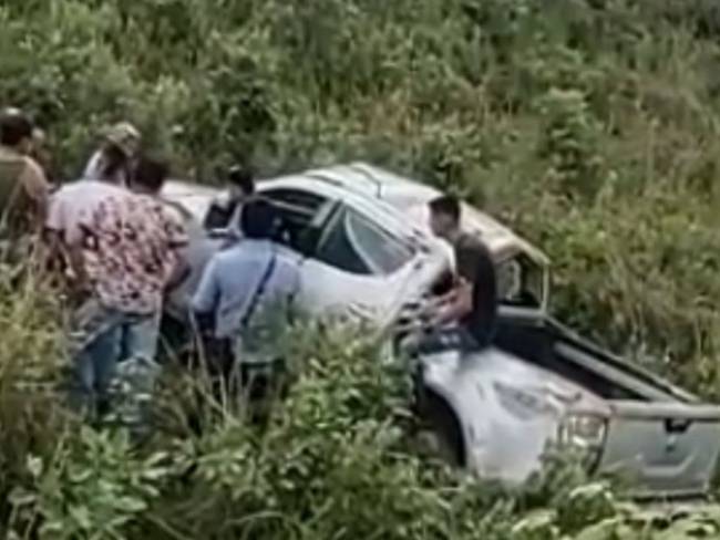 Fatal accidente de tránsito en zona rural de Neiva.